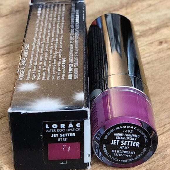 Lorac Alter Ego Lipstick in Jet Setter NIB - Picture 2 of 2